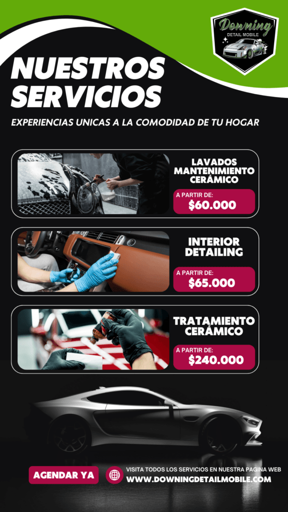 Nuestros Servicios Downing Detail Bajo en Peso